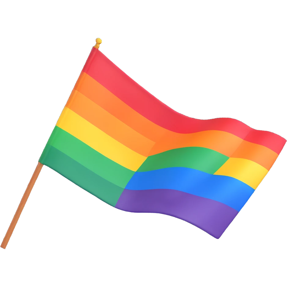 progressive pride flag emoji