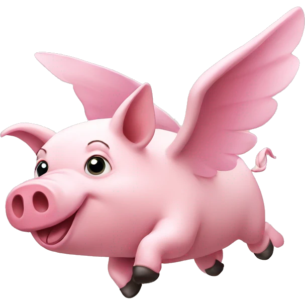 flying pig emoji