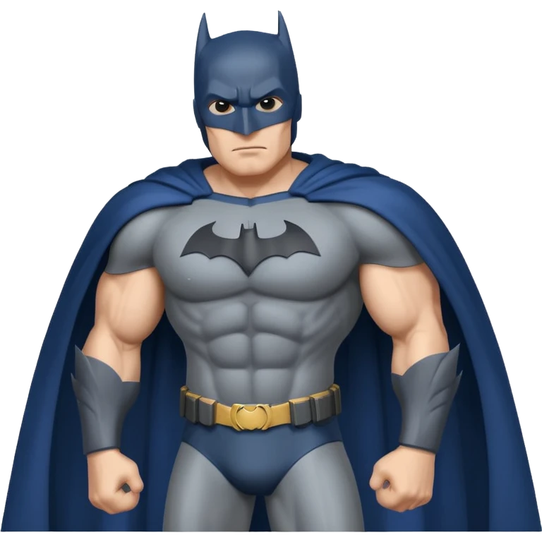 Batman with full costume  emoji