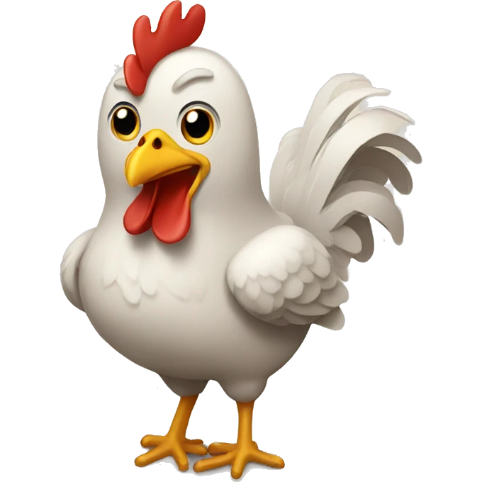chicken emoji