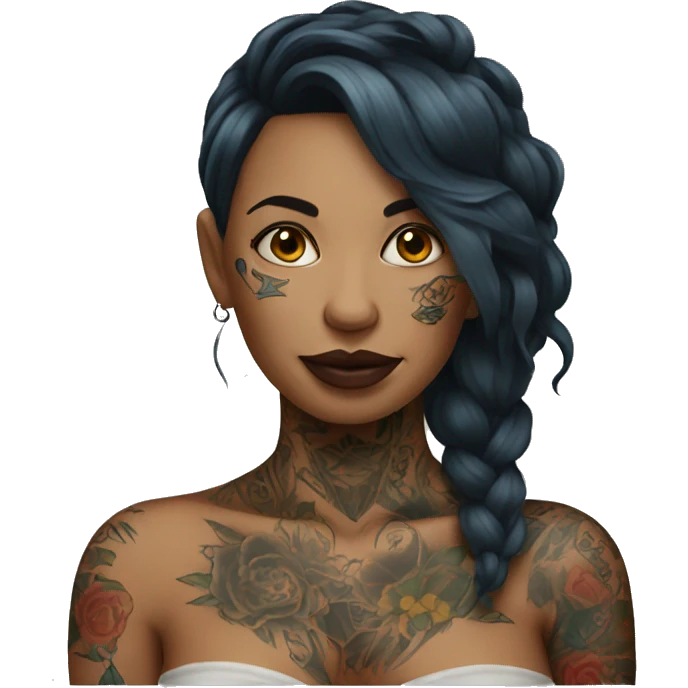 tattooed-woman emoji