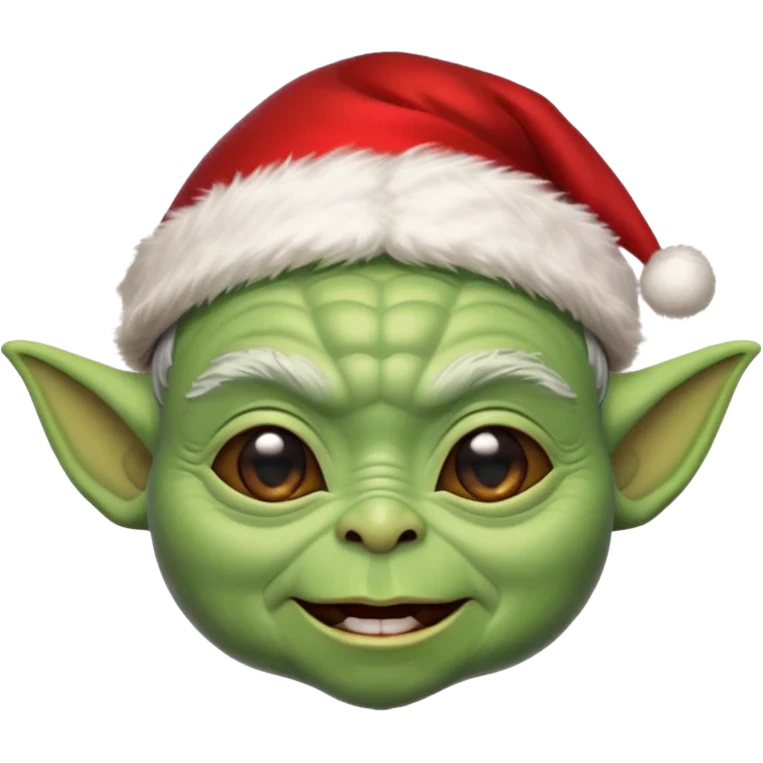 yoda christmas emoji