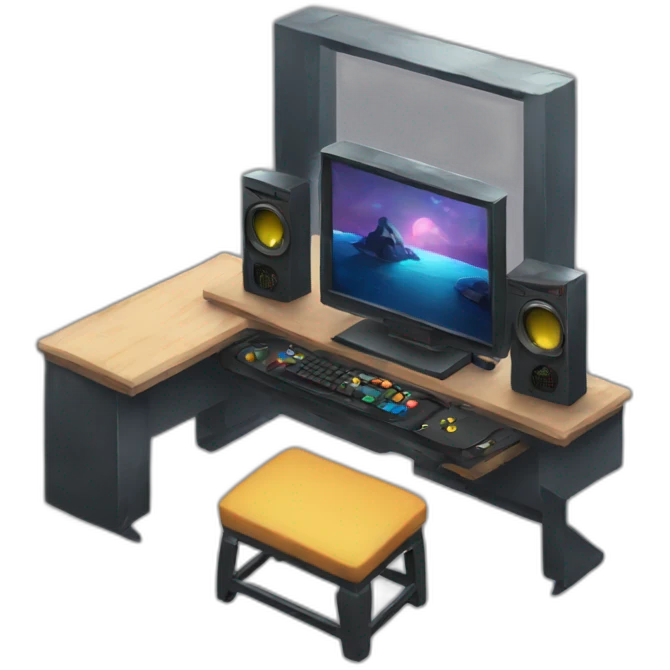 Gaming Setup emoji