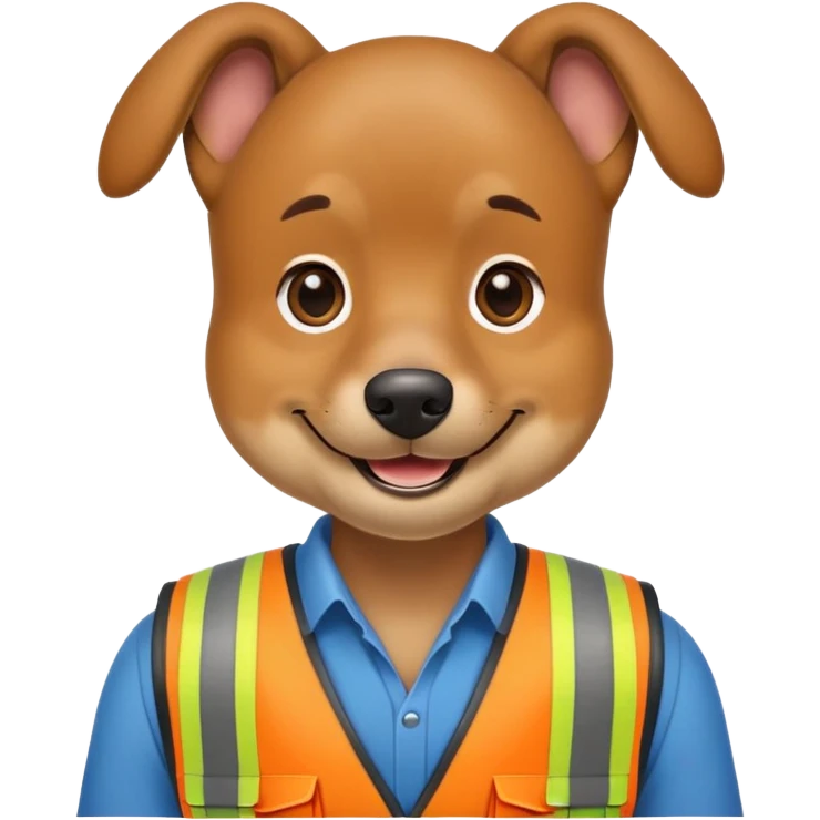 dog handler emoji