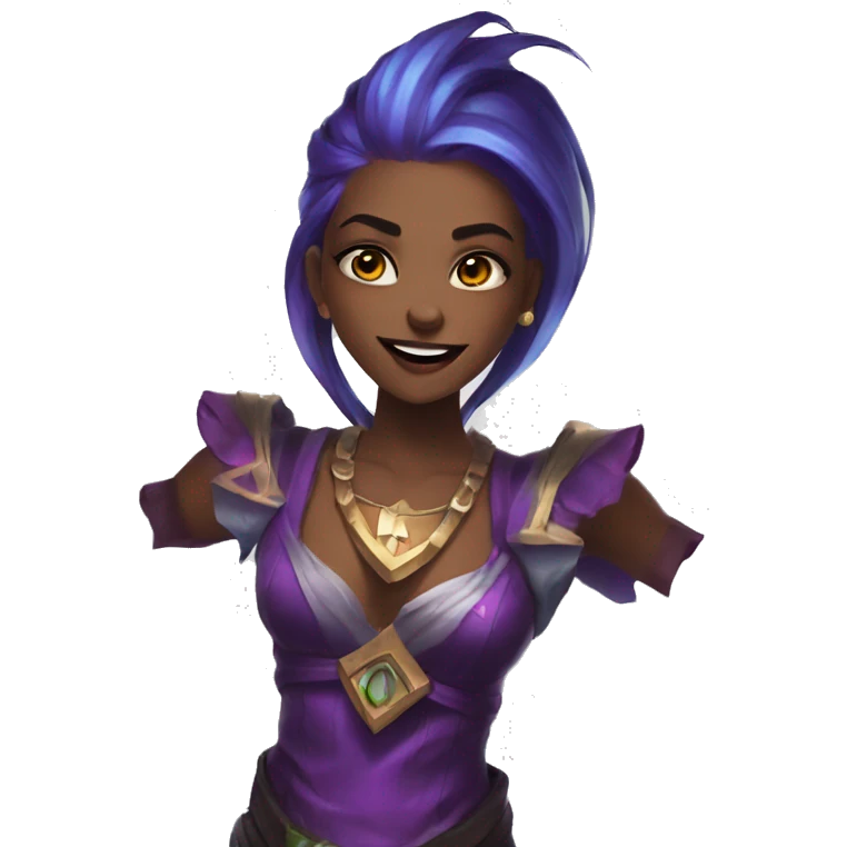 Jinx league of legends emoji