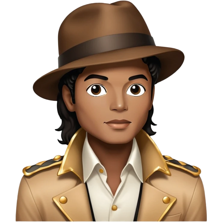 Michael Jackson upper body from waist up emoji
