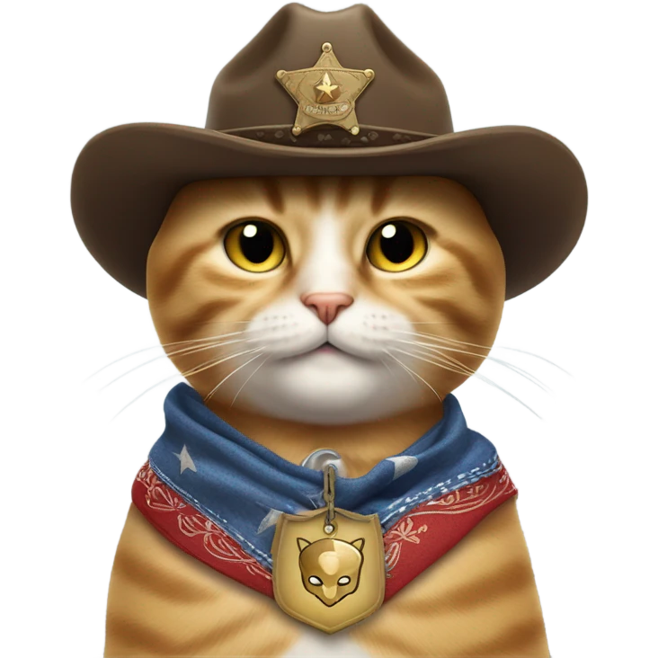 cowboy cat emoji