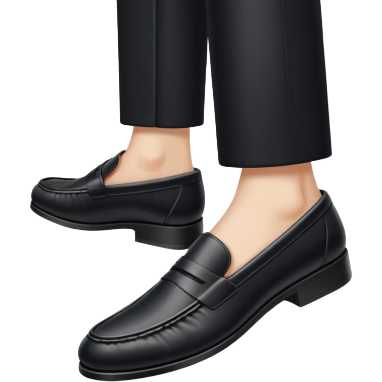 swollen foot inside a loafer that is too small  emoji