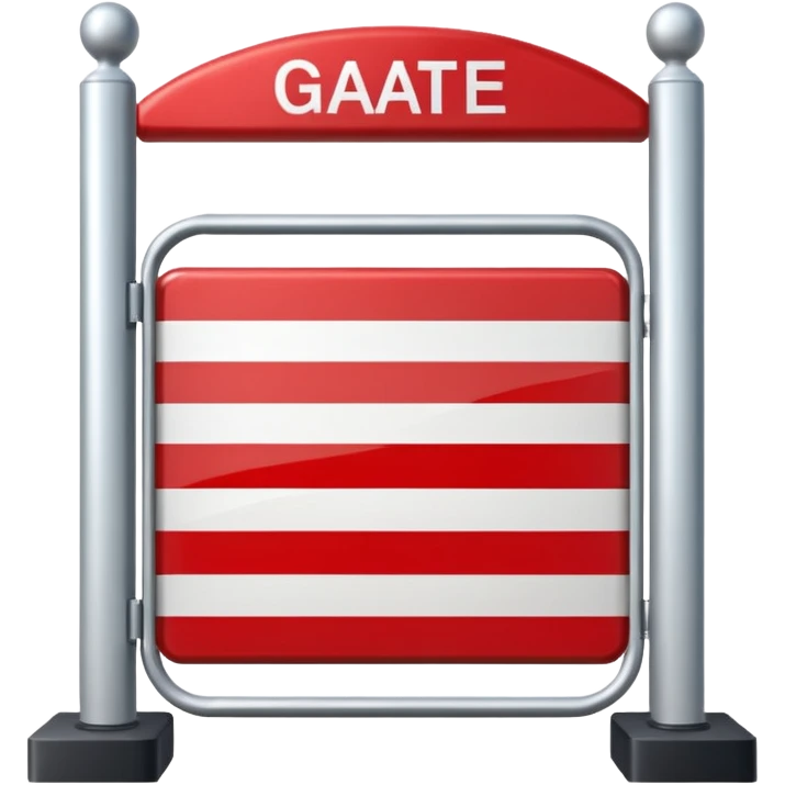 a race finish gate emoji