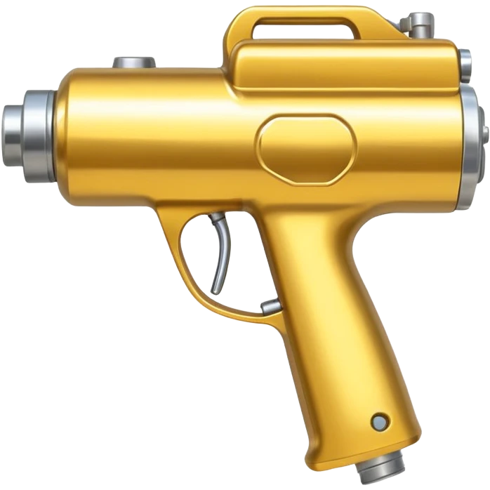 Golden Car Spray Gun emoji
