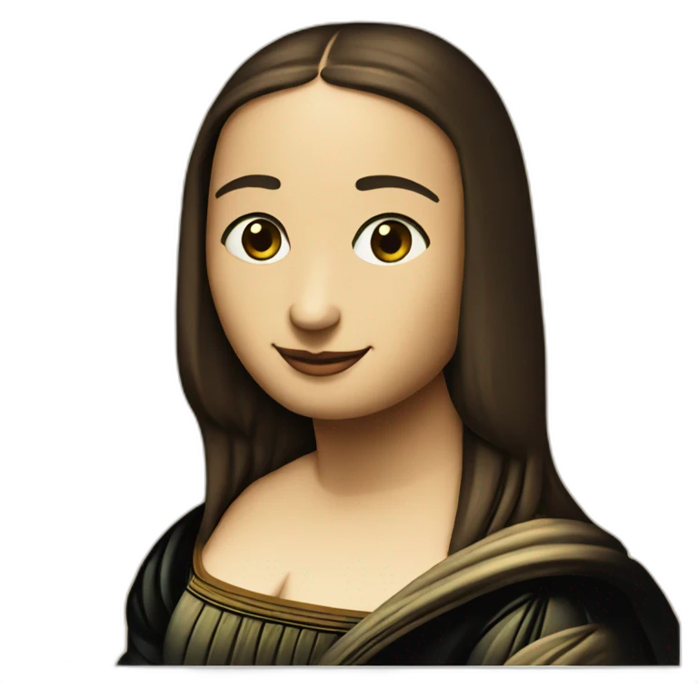 Mona lisa emoji