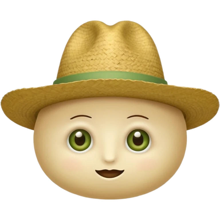me puedes hacer un emojie para una mascota de mi empresa, la cual es empresa de café, Las carecteristicas son las siguientes: Puede ser un cafecito con forma de nube o un sercito de neblina con sombrero de cafetalero.
Ojos grandes, expresión tranquila.
Colores: beige, café claro, verde oliva emoji