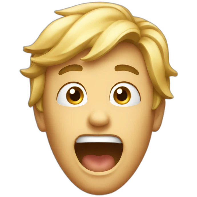 Astonished and joyful emoji