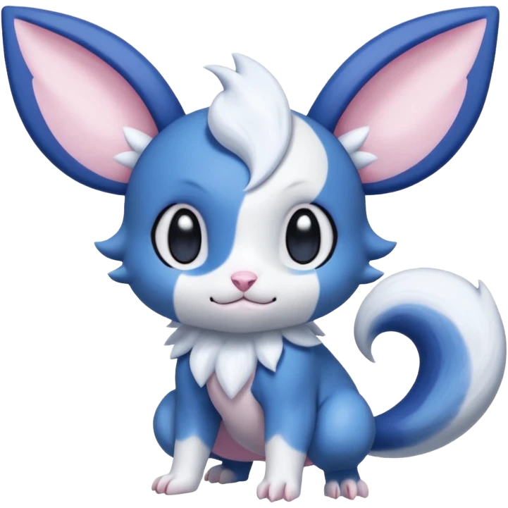 Azurill-Marill-Meowstic-Minccino-Absol-fusion  emoji