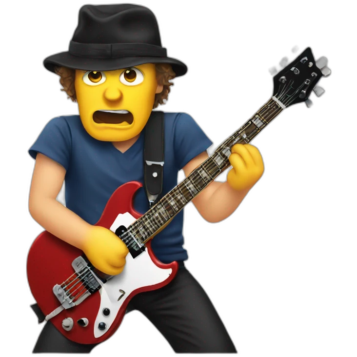 Angus young emoji