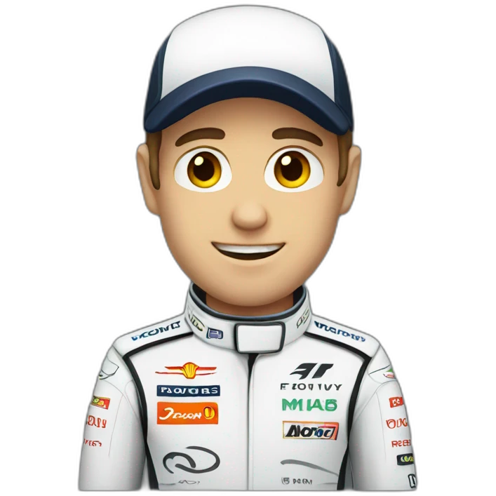f1 driver emoji