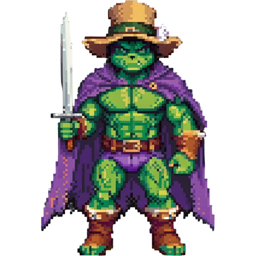 Hulk and Puss in Boots together emoji