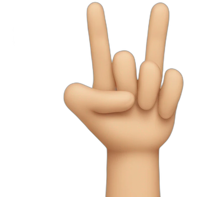 fingers together  emoji