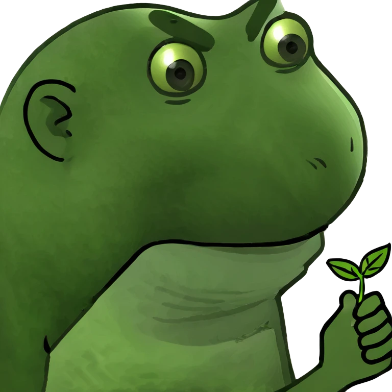 Monkey with weed eyes ￼ emoji