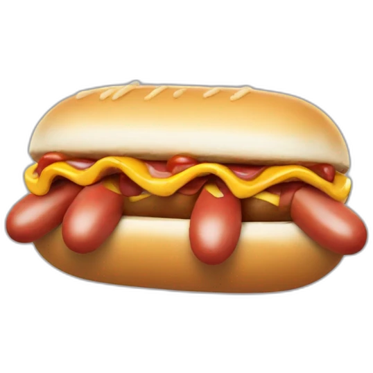 Sonic the hedgehog with a hotdog emoji