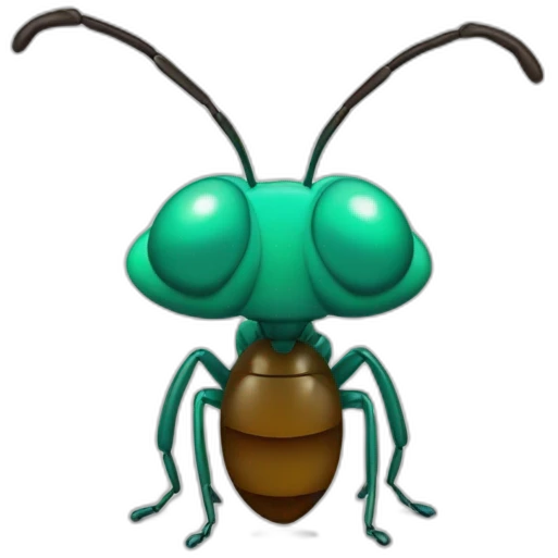 une fourmis qui  ce drogue emoji