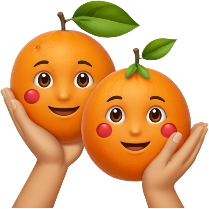 pêche avec deux mains qui applaudissent emoji