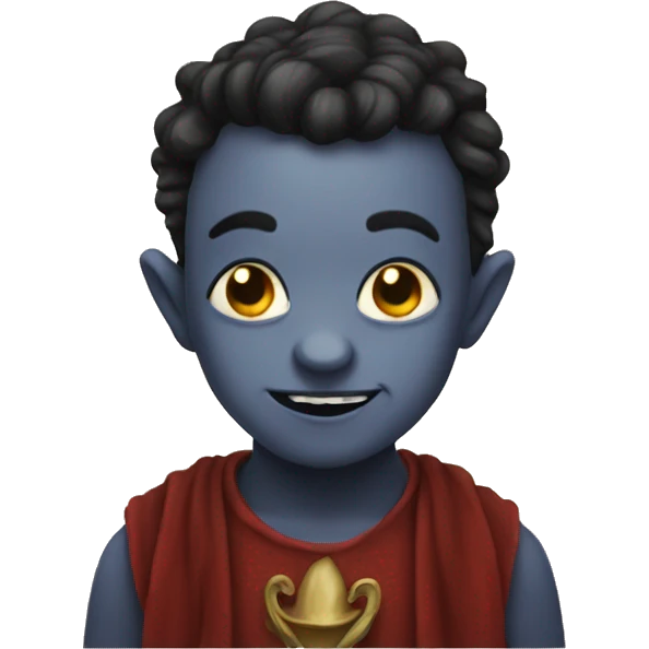 Innocent imp emoji