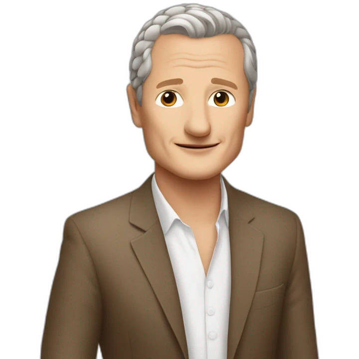 Bruno Le Maire in a pangolin disguise emoji