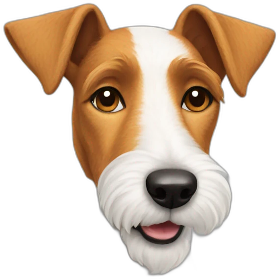 Fox terrier emoji