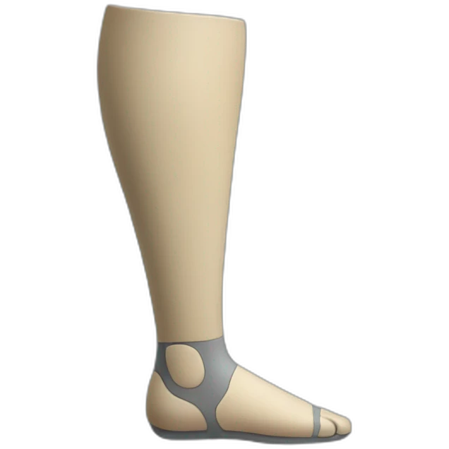 Prosthetic leg emoji