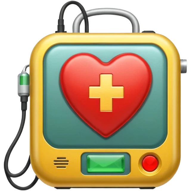 defibrillator  emoji