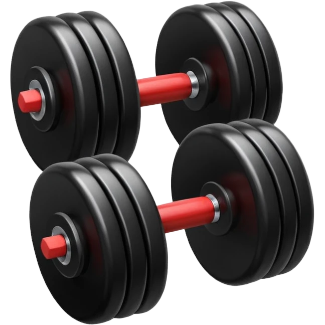 dumebell It should look like an apple emoji The same style and be black  emoji