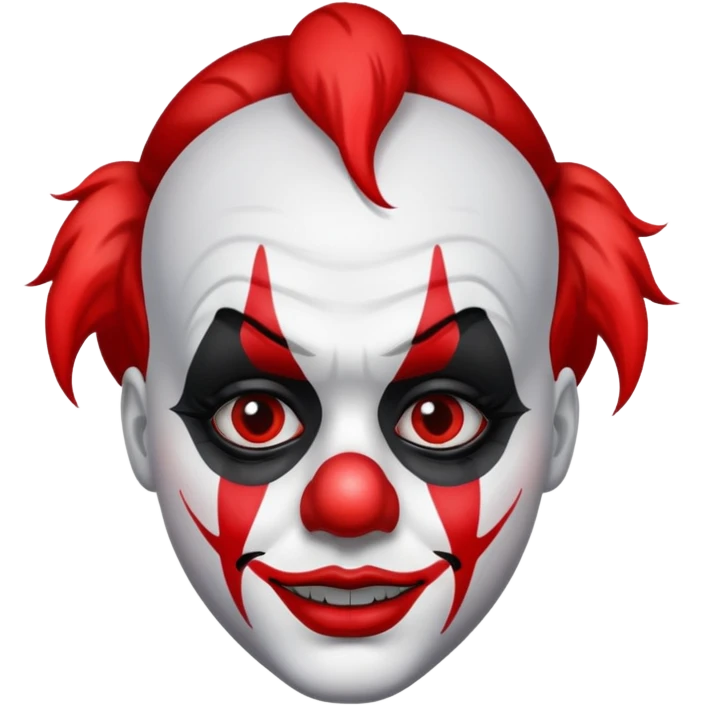 clown make up cried emoji