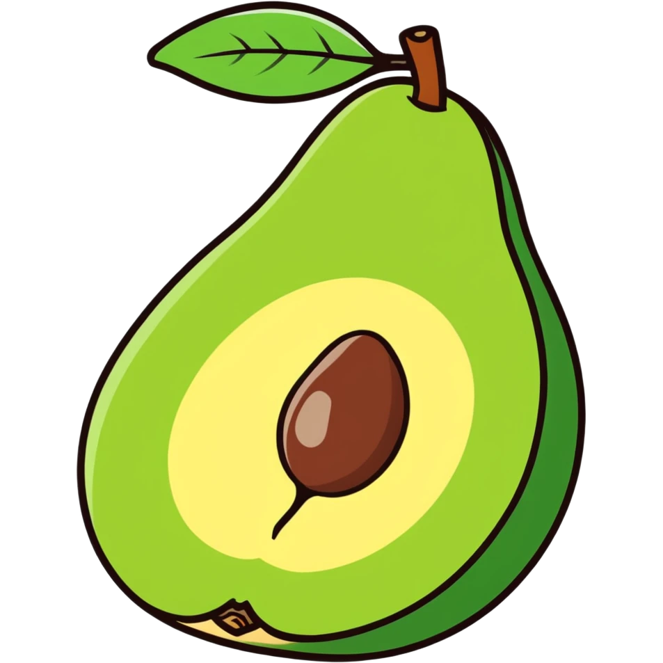 Aguacate emoji