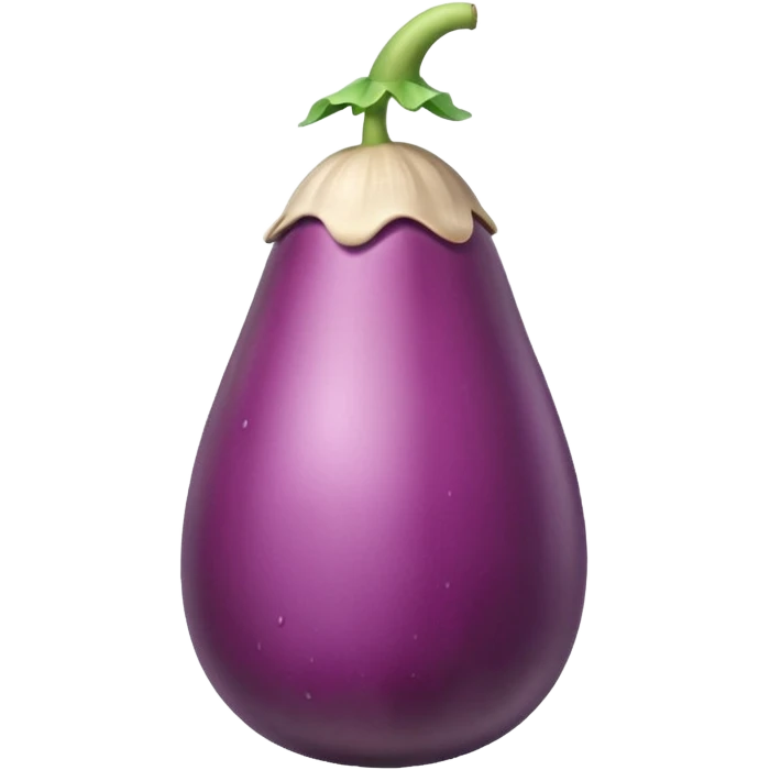 skin toned eggplant shaft with mushroom-shaped pink top. Milk squirts out of a small hole at the tip. emoji