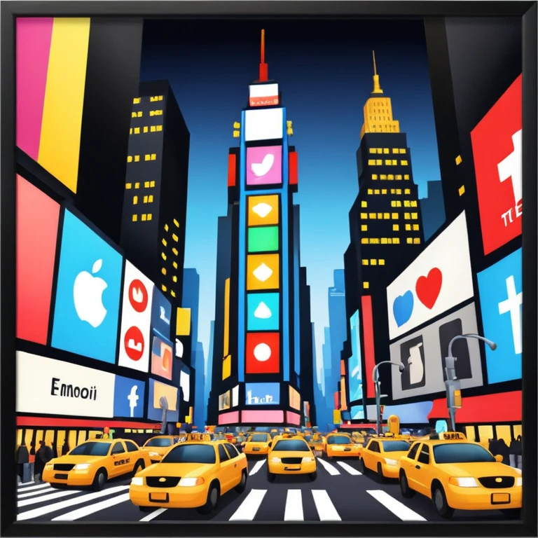 Times Square emoji
