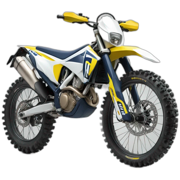 Bike husqvarna cross  emoji