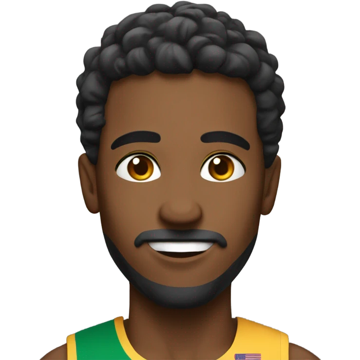 Brett as a track runner emoji