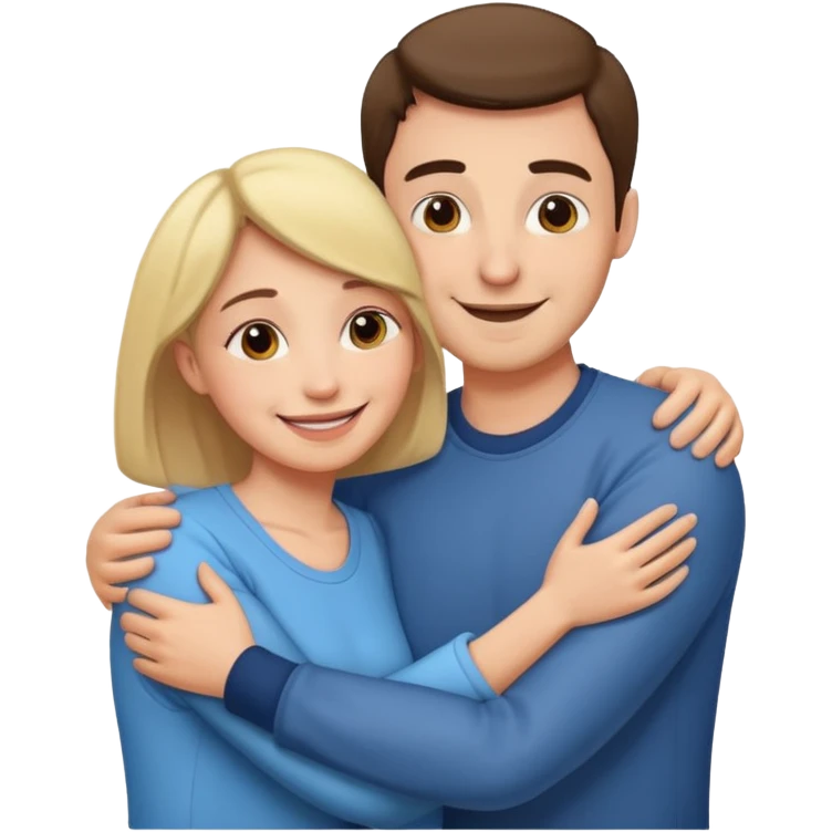 abrazar a mi papa mama emoji