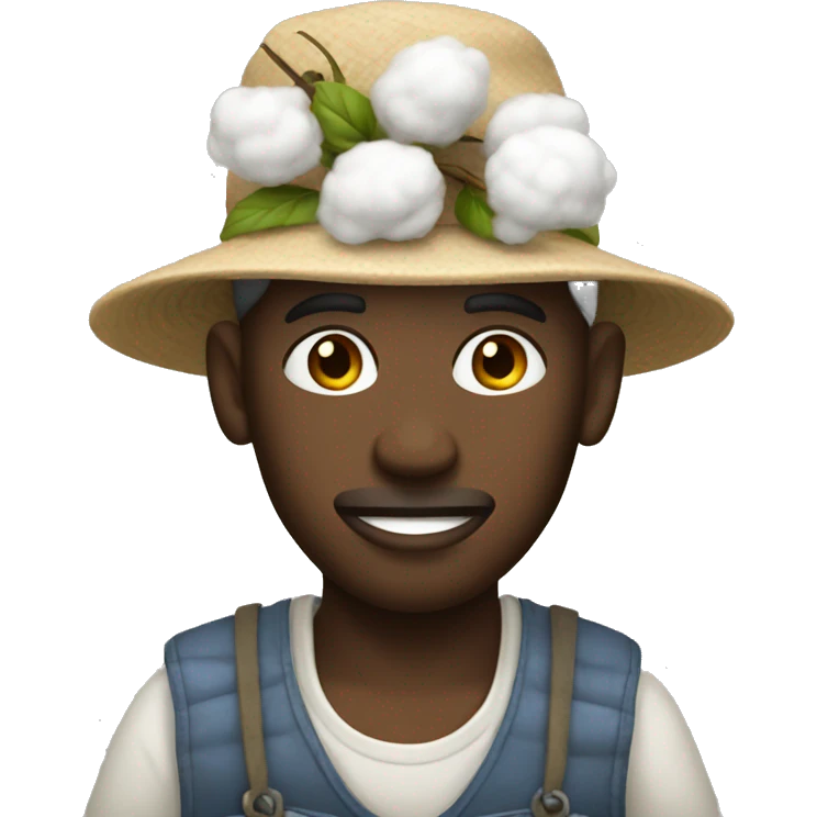 Cotton picker emoji