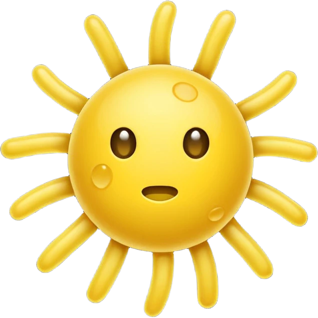 yellow microbe germ icon emoji