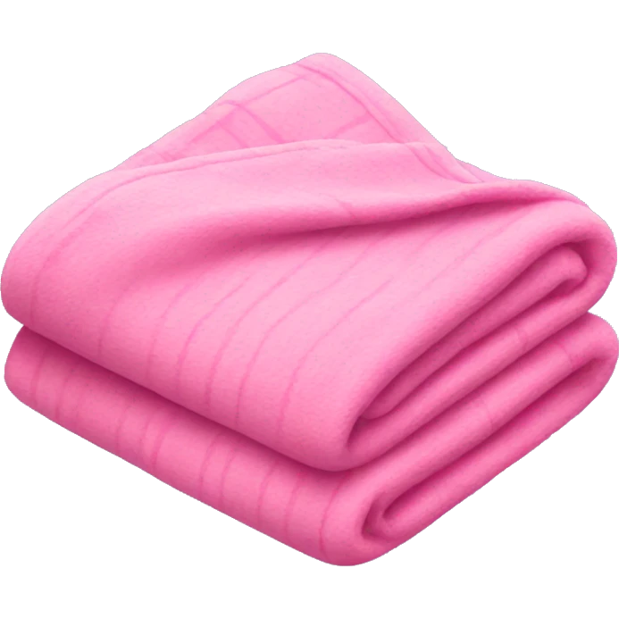 Pink blanket  emoji