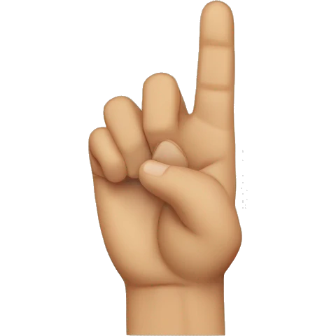 West Coast hand sign emoji