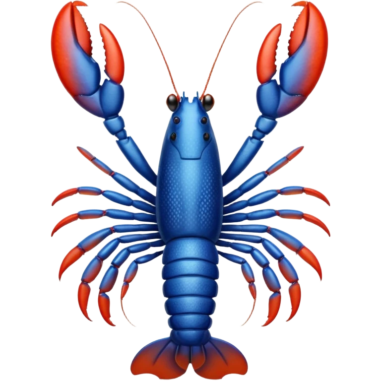 White white lobster  emoji