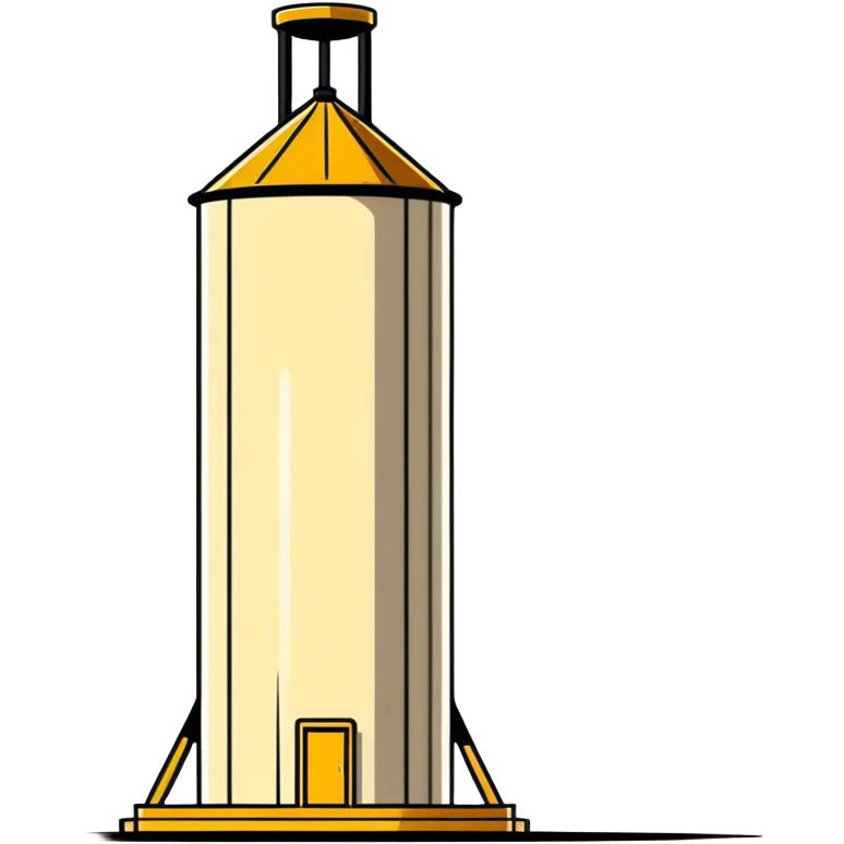 bulk cargo grain silo emoji