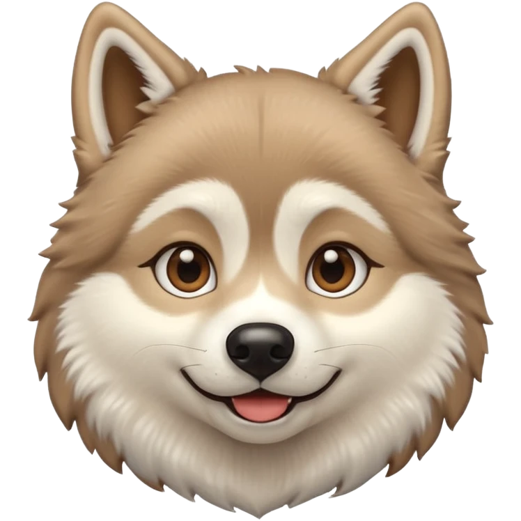 Create a husky emoji emoji
