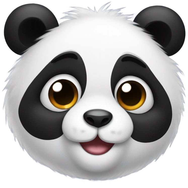 Panda cute emoji