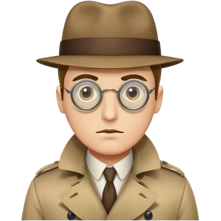 detective with a monocle eye emoji
