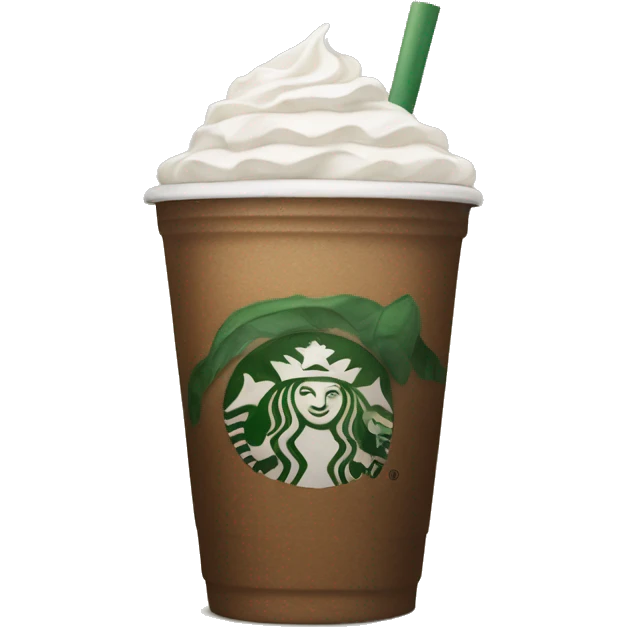 Starbucks coffee emoji