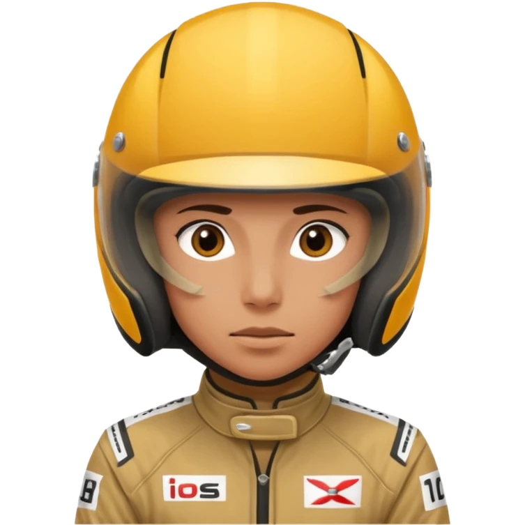 racing driver emoji
